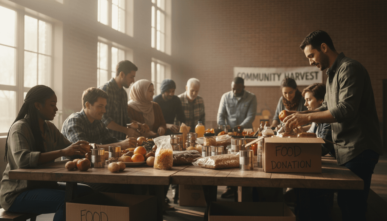 Community team members collaborating on food scrap collection program for Waterbury