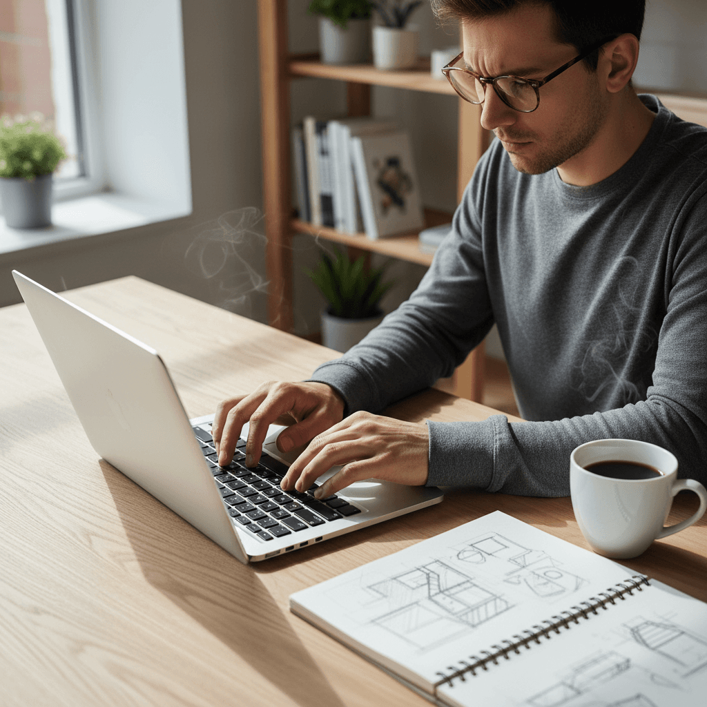 Community organizer working on food scrap program sign-ups